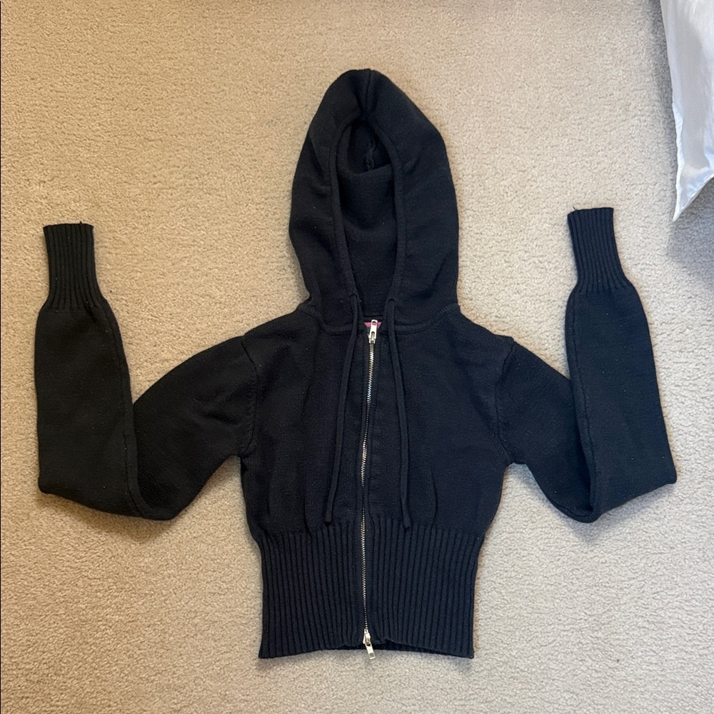 Edikted Desiree Knitted Hooded Cardigan